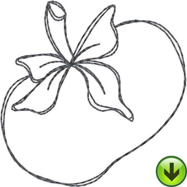 Tomato Embroidery Design | DOWNLOAD