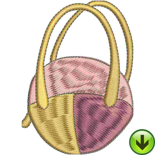 Bag Tropic Embroidery Design | DOWNLOAD