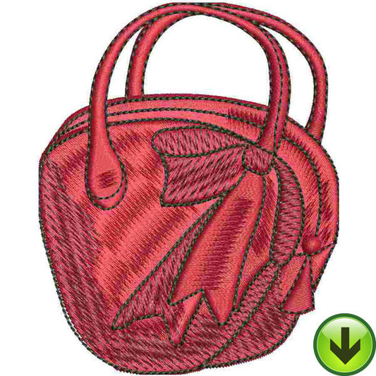 Fashion Bag Embroidery Design | DOWNLOAD