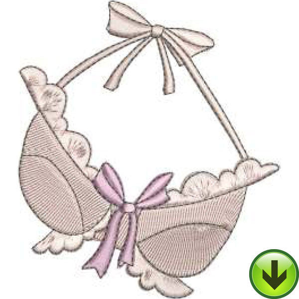 Scallop Bra Embroidery Design | DOWNLOAD