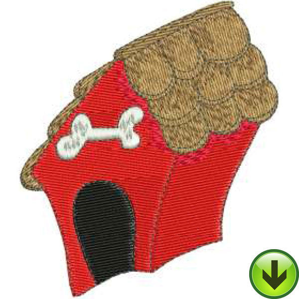 Shingle Shack Embroidery Design | DOWNLOAD