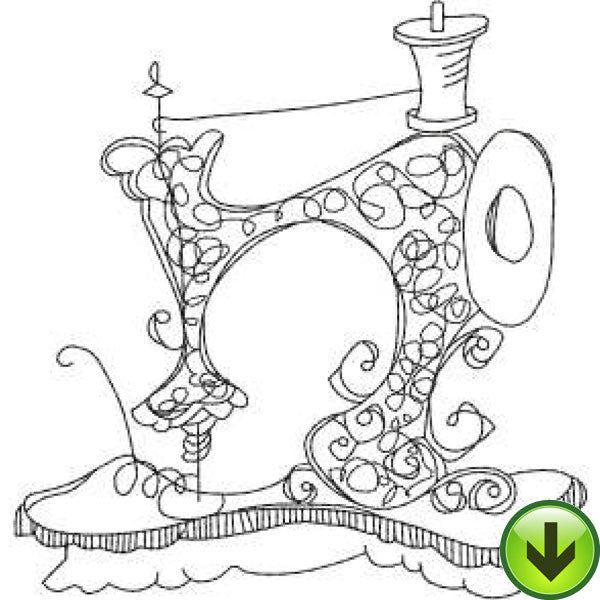 Sew Machine 6 Embroidery Design | DOWNLOAD