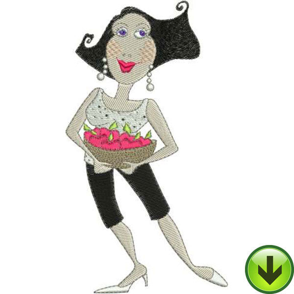 Apple of My Eye Machine Embroidery Design | Download