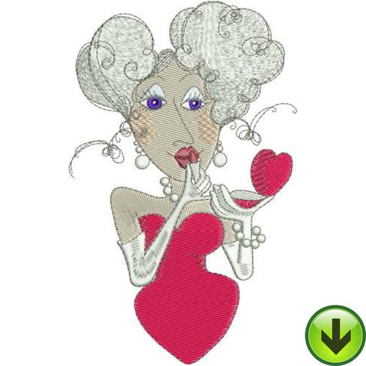Sweet Lips Embroidery Design | DOWNLOAD