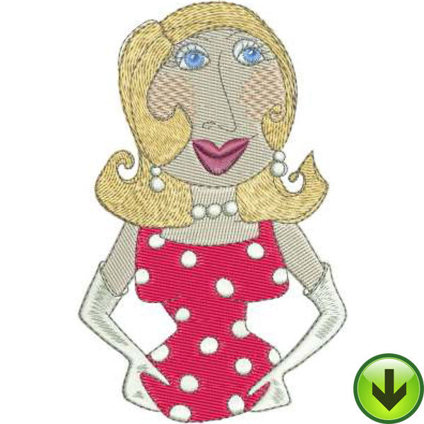 Bonnie Embroidery Design | DOWNLOAD