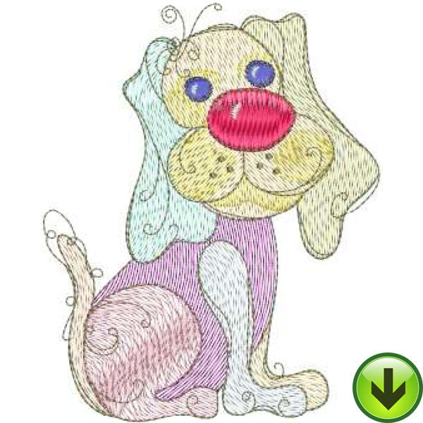 Best Friend Machine Embroidery Design | Download