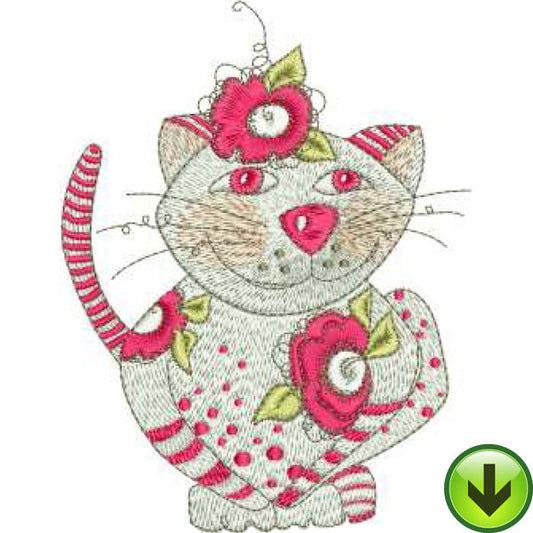 Ruby Machine Embroidery Design | Download