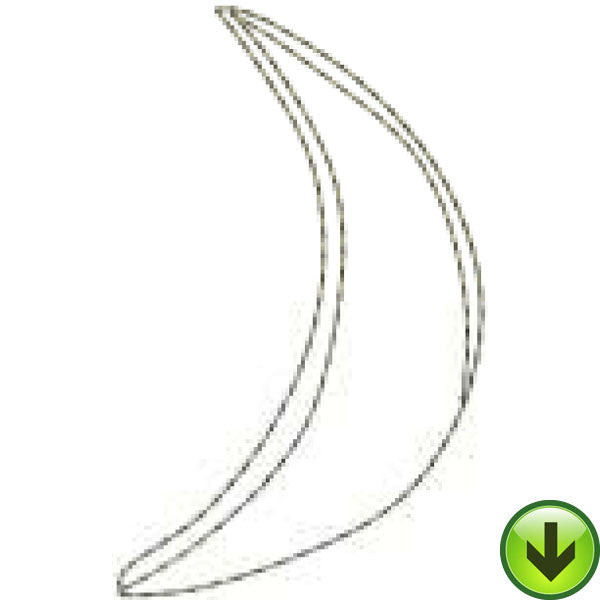 Moon Machine Embroidery Design | Download