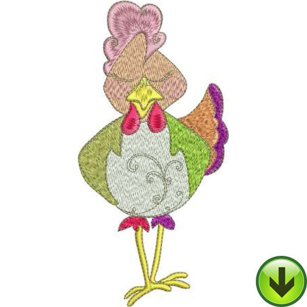 Chicken Chique 1 Embroidery Machine Design Collection