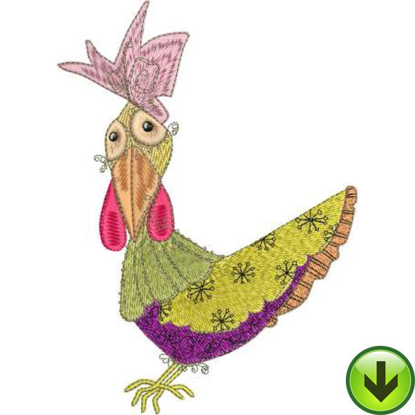 Howdy Doodle Machine Embroidery Design | Download