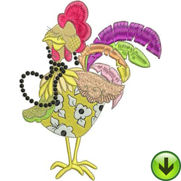 Pretty Girl Machine Embroidery Design | Download