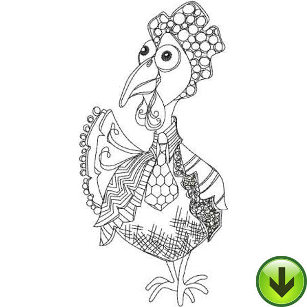 Dapper Dan Machine Embroidery Design | Download