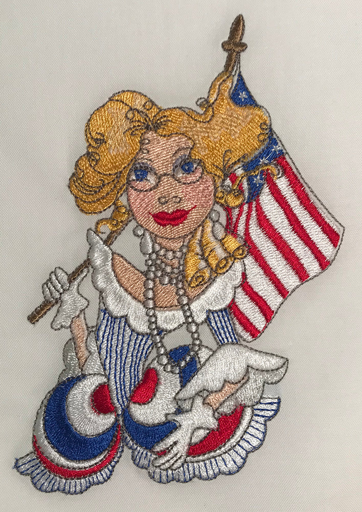 Betsy Bunting Embroidery Machine Design | Download
