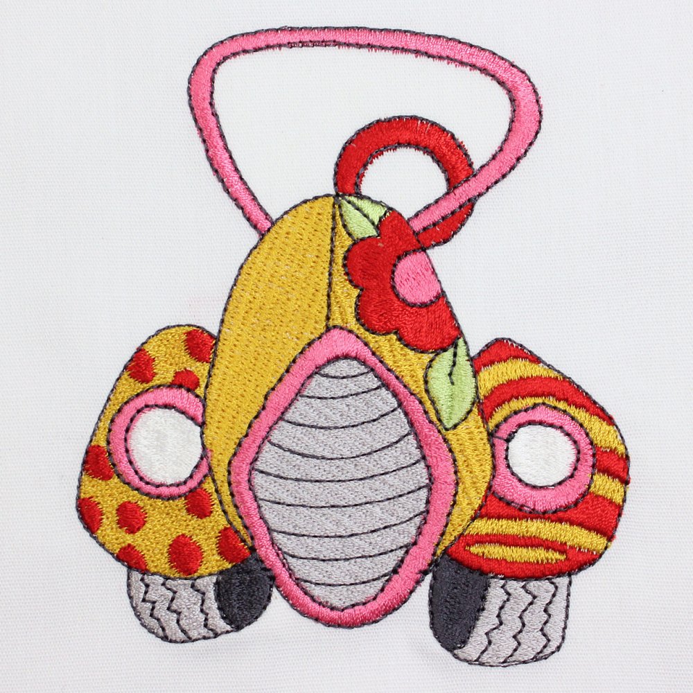 Daisy Dottie Embroidery Machine Design | Download