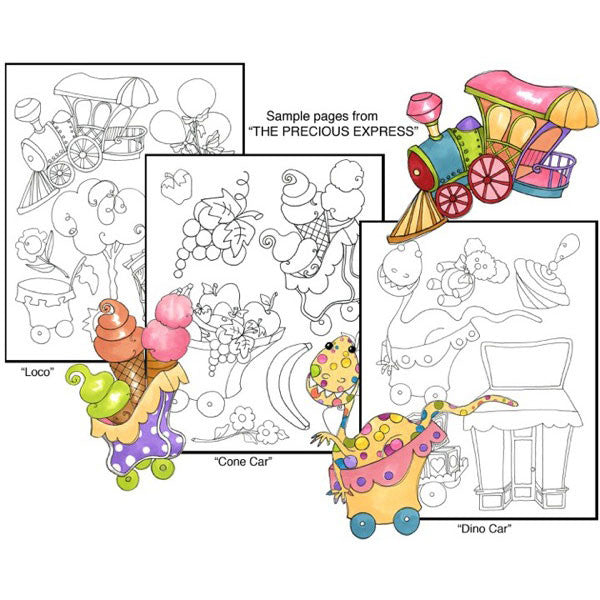 The Precious Express Coloring Book