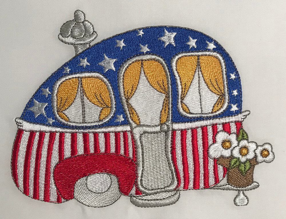 Treasure Trailer Embroidery Machine Design | Download