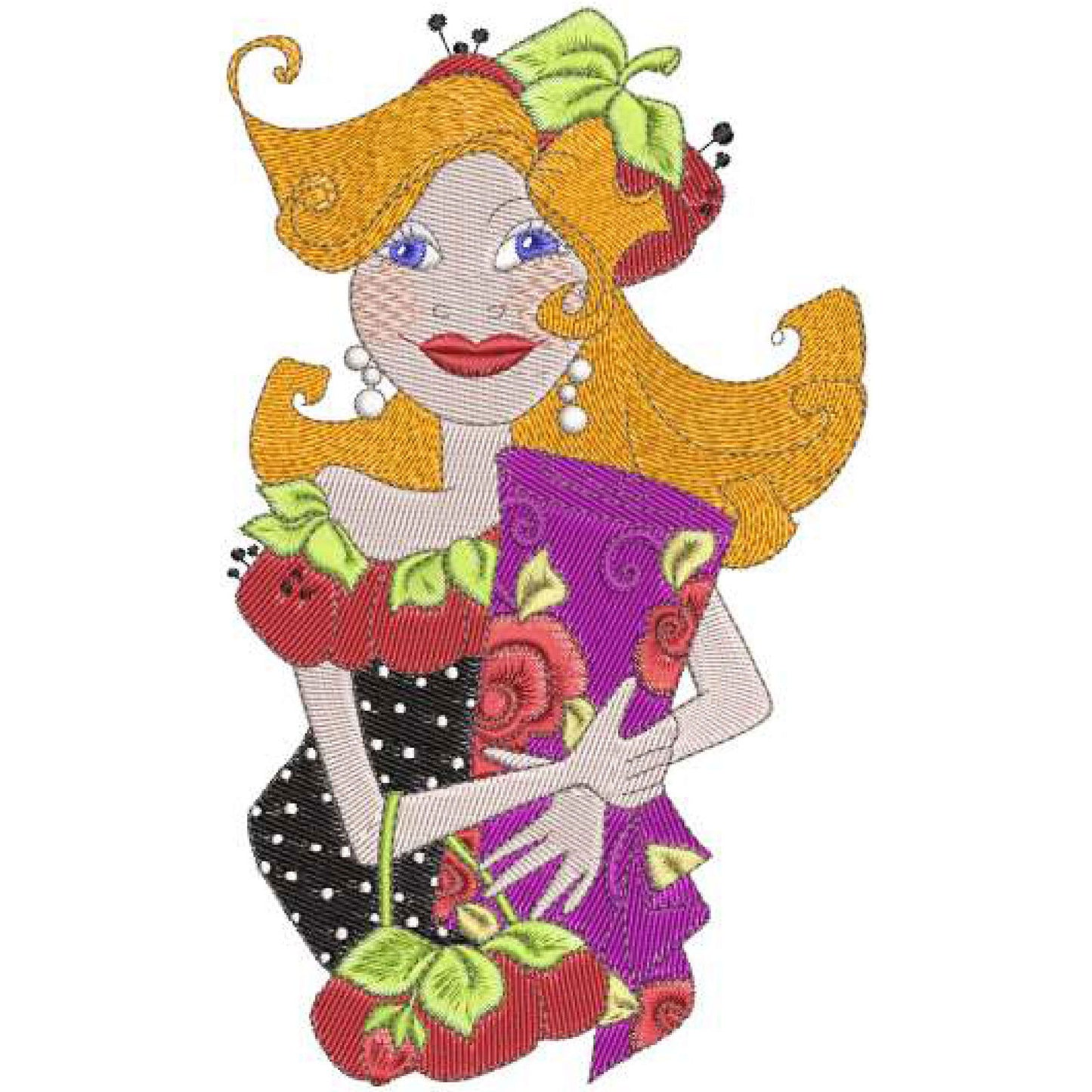 Happy Now Embroidery Design