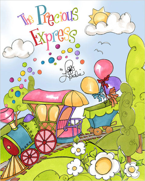 The Precious Express Coloring Book