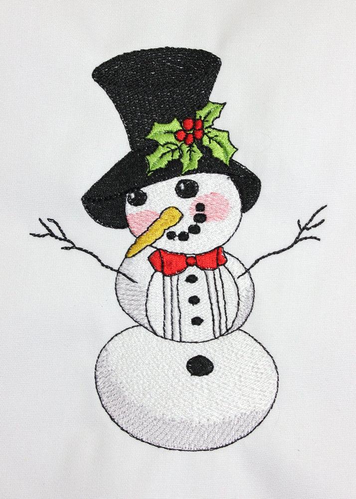 Snow Lady Embroidery Machine Design Collection