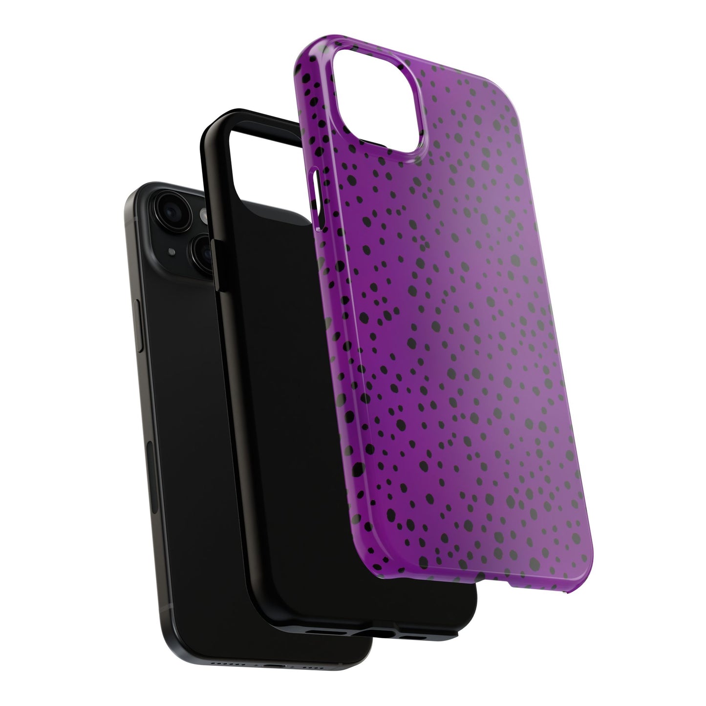 Pepper Dots Purple Phone Case