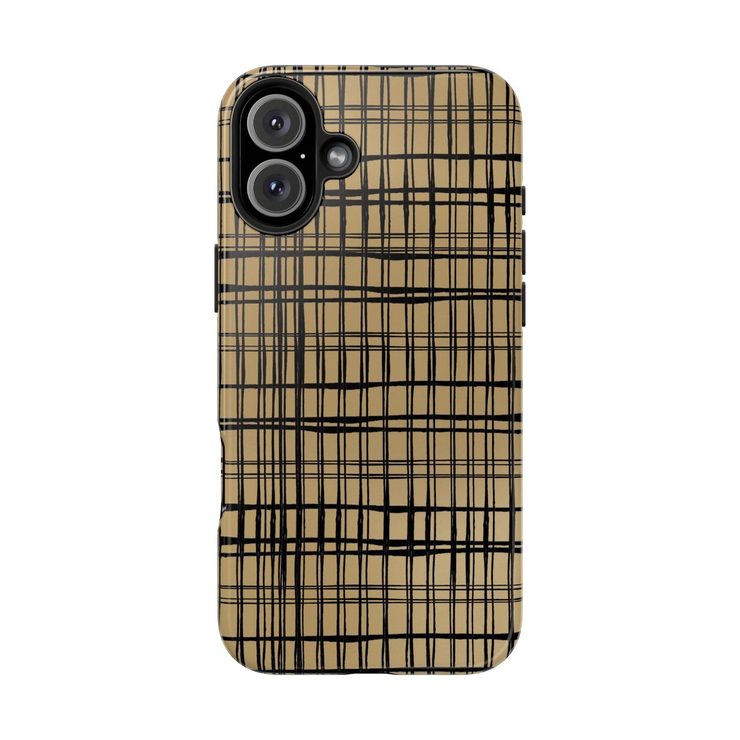 Doggie Fence Tan Phone Case