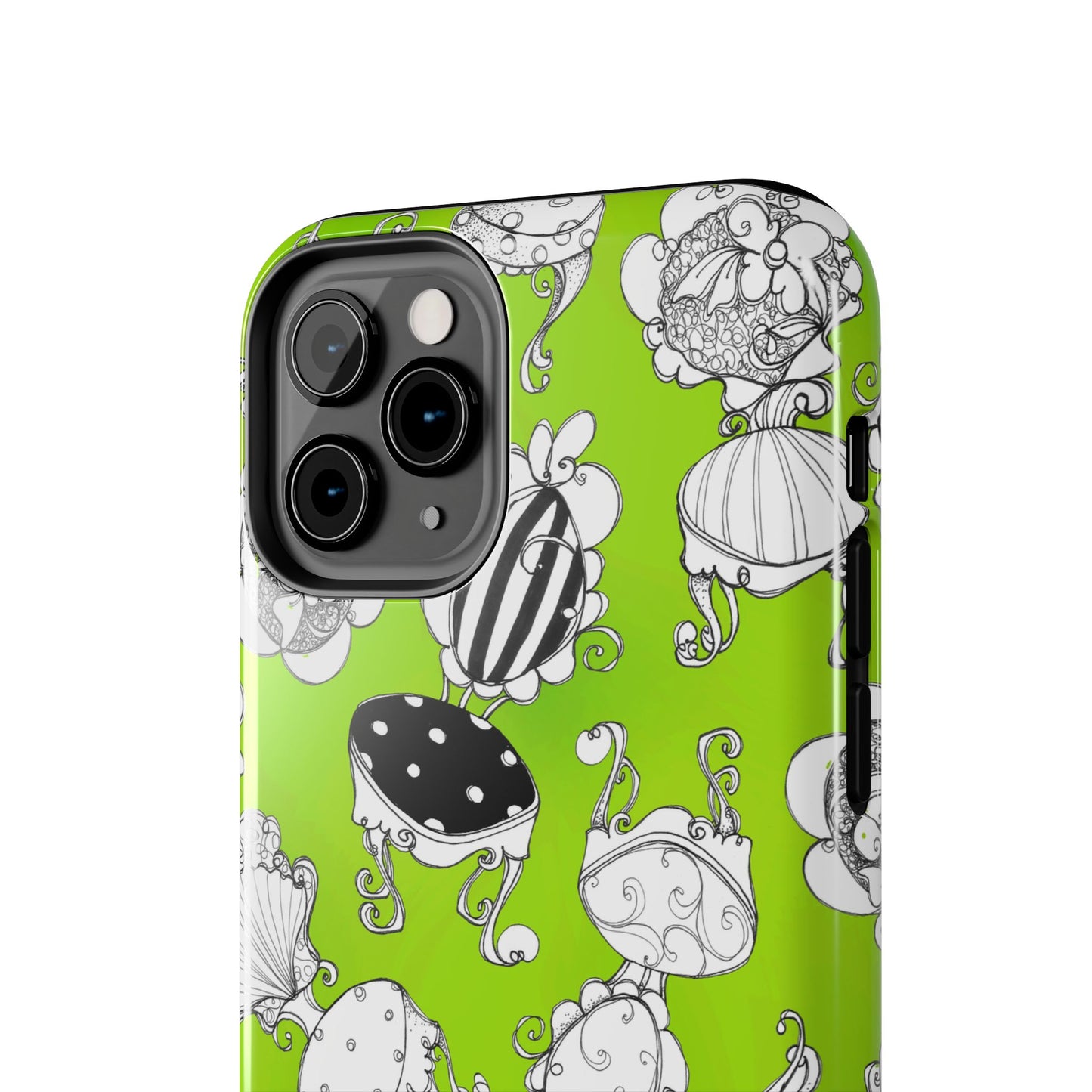 Bistro Chairs Lime Phone Case