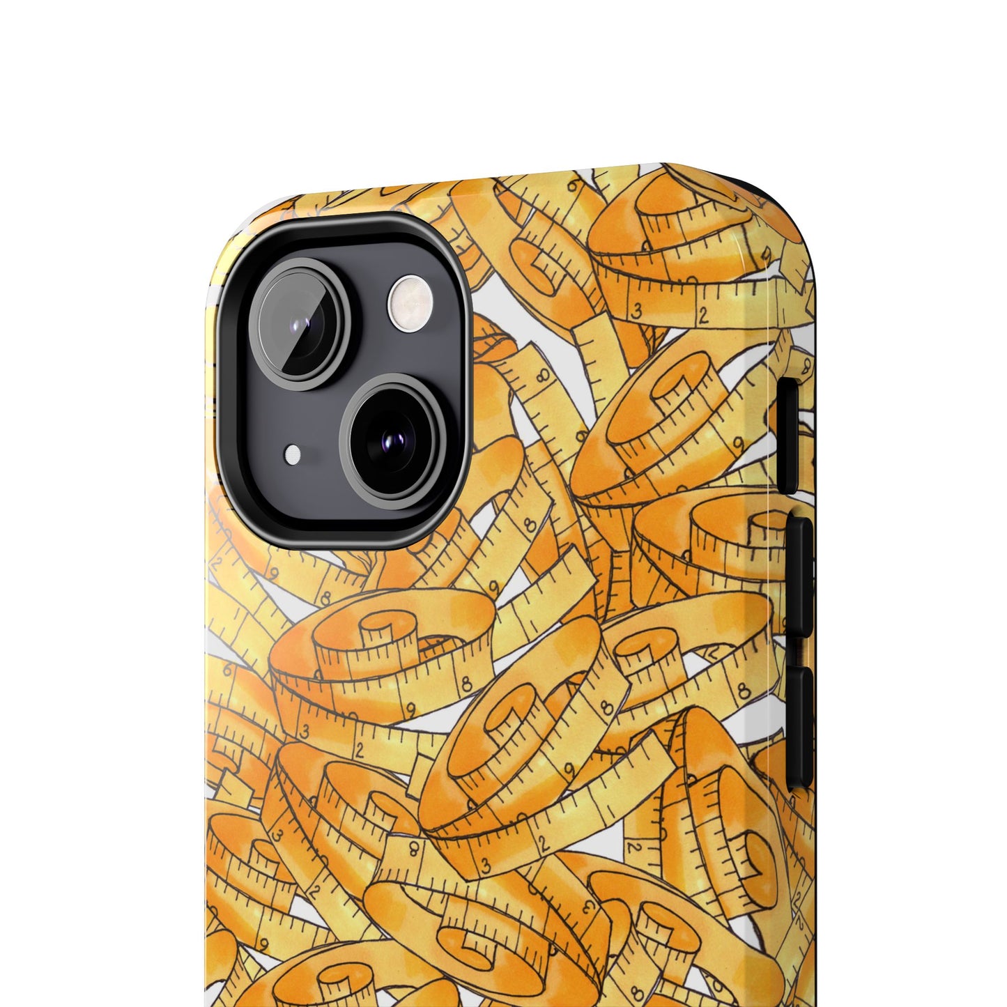 Tape Storm White / Yellow Phone Case