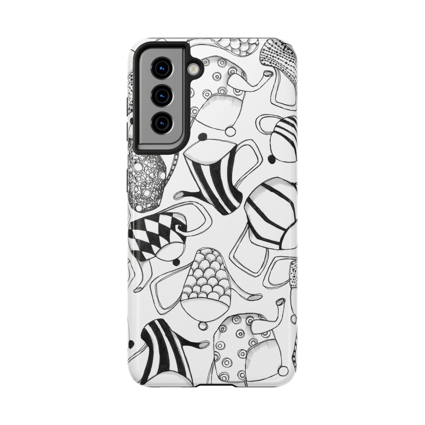 Coffee, Tea Anyone? White Phone Case
