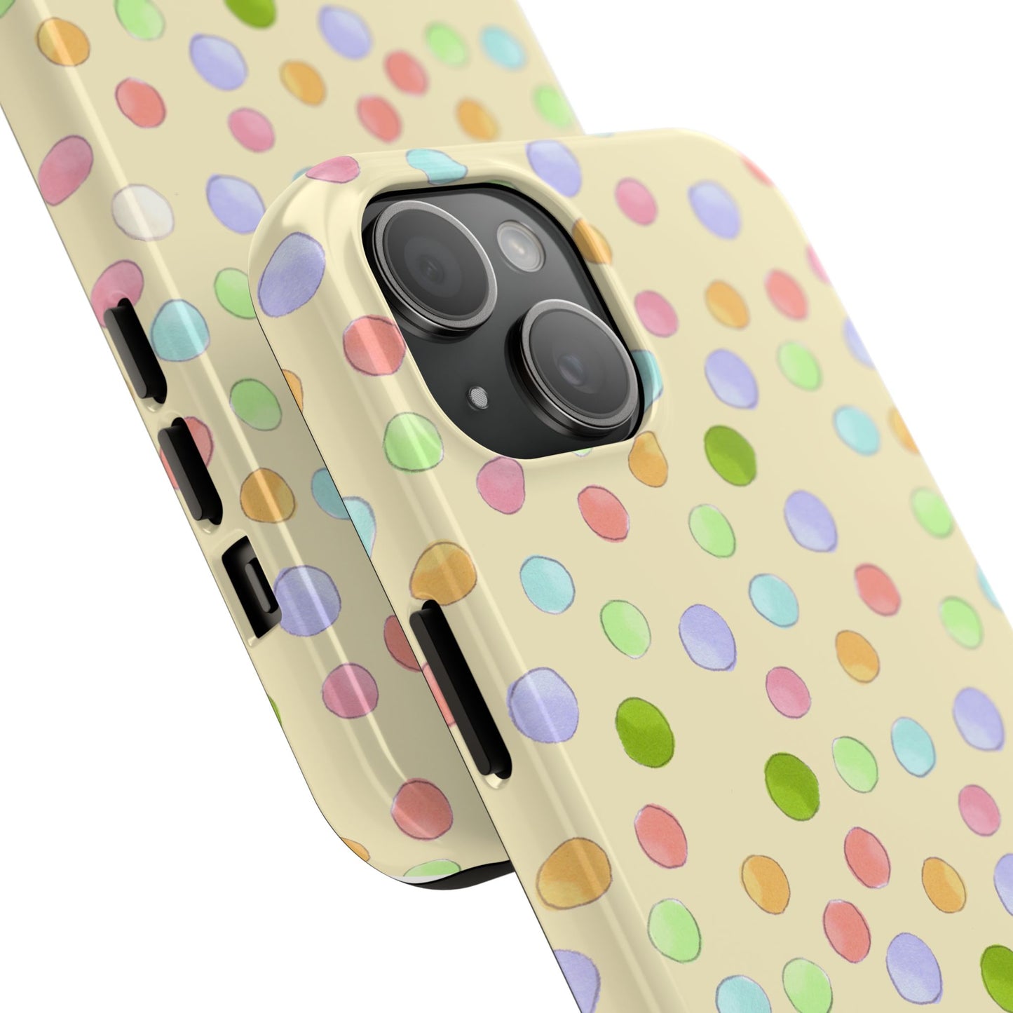 Happy Dots Yellow Phone Case