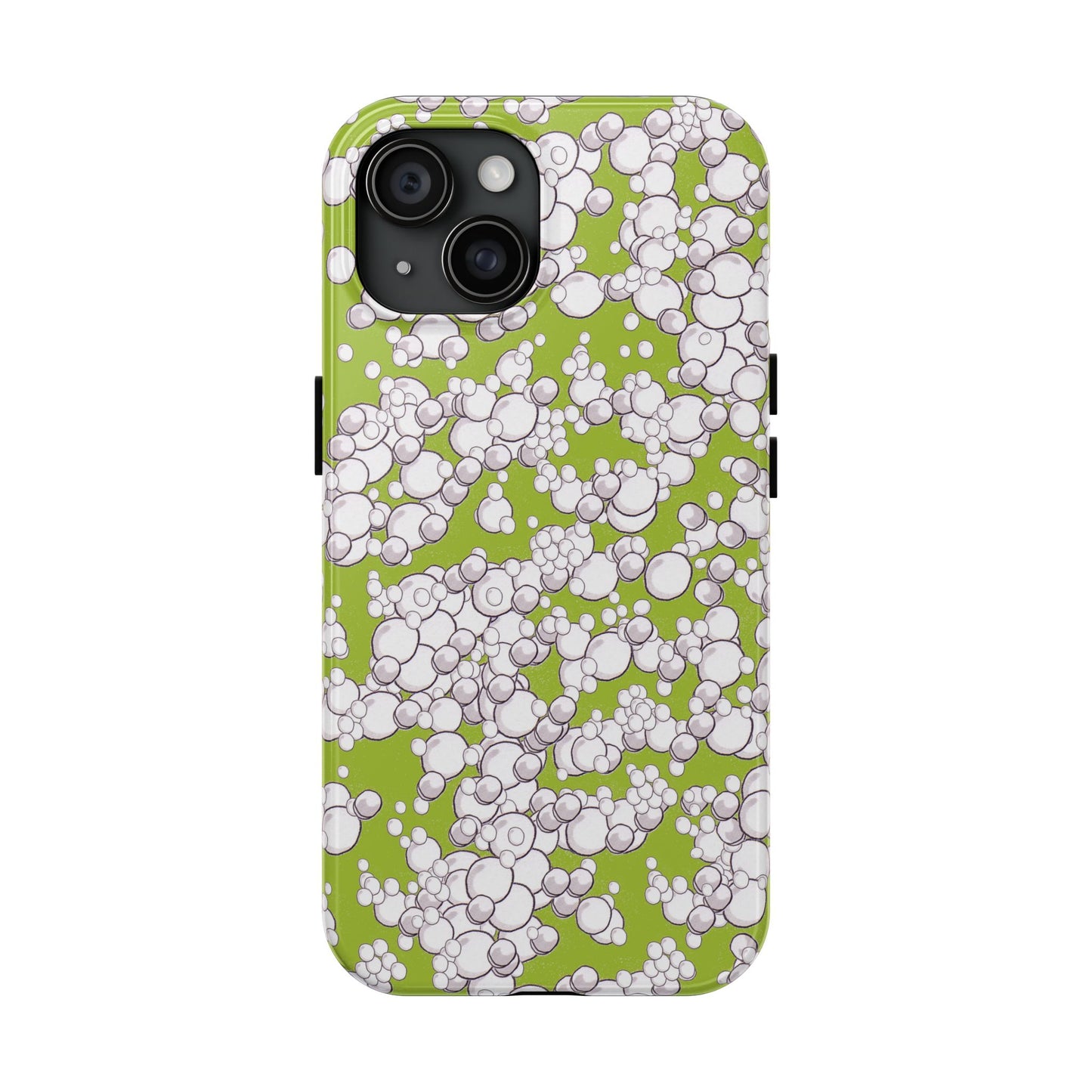 Bubble Dots Green Phone Case