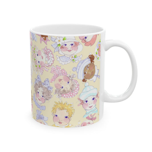 Baby Face Yellow Cup