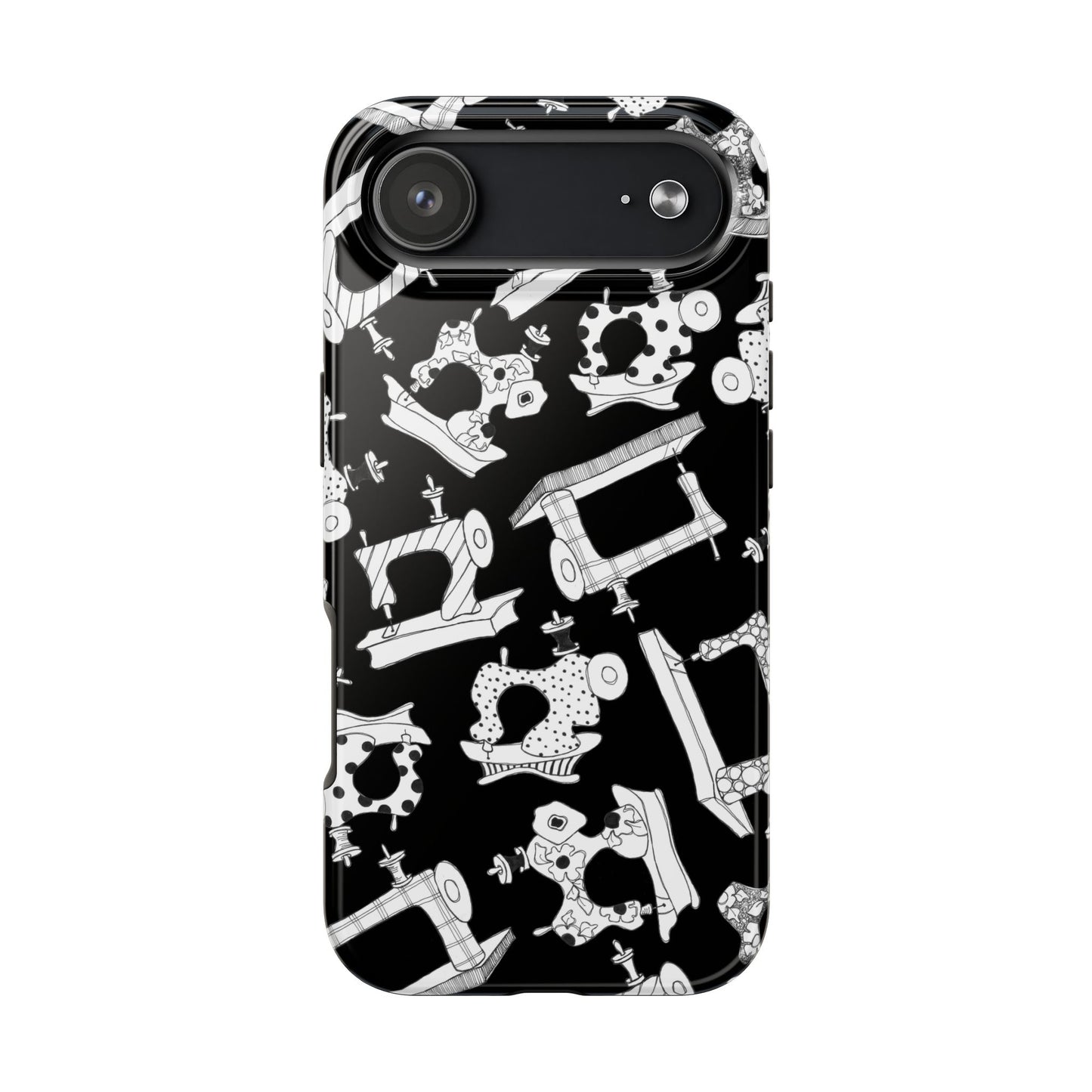 Sew Essential Black Phone Case