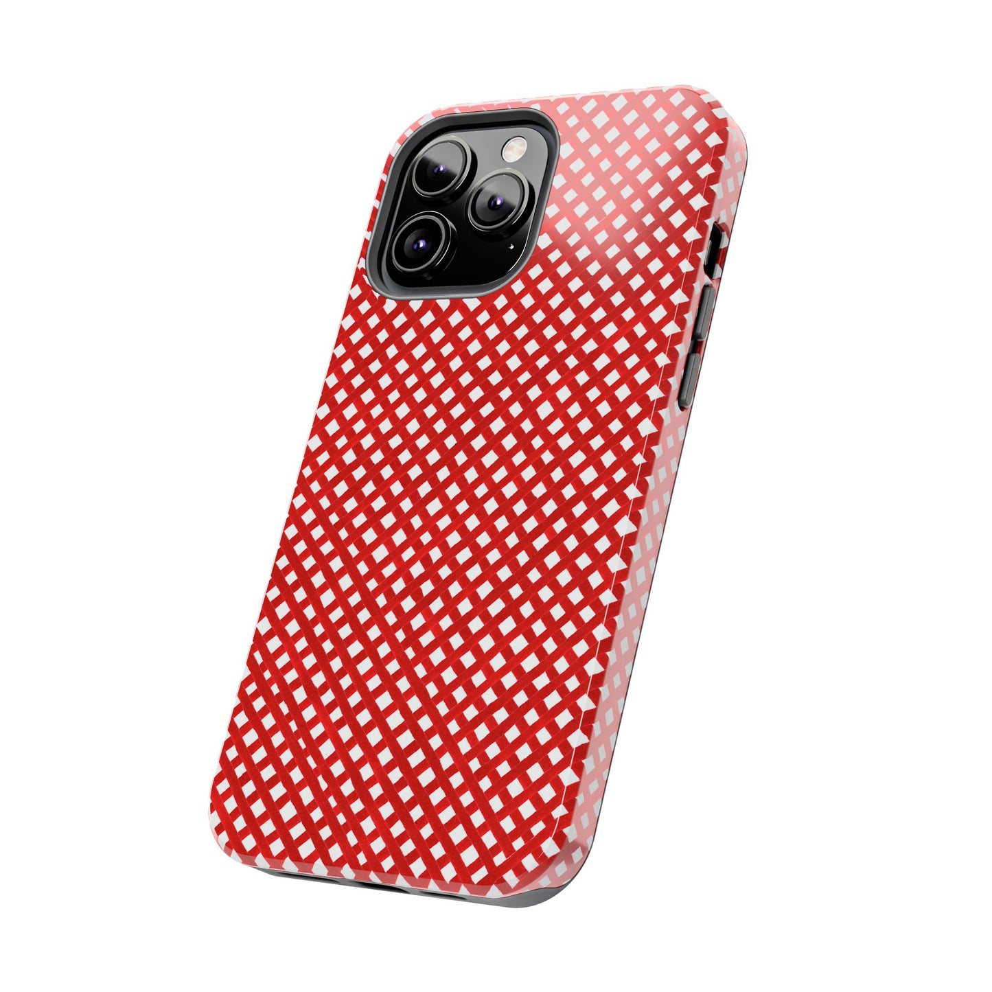 Trellis Check Red Phone Case