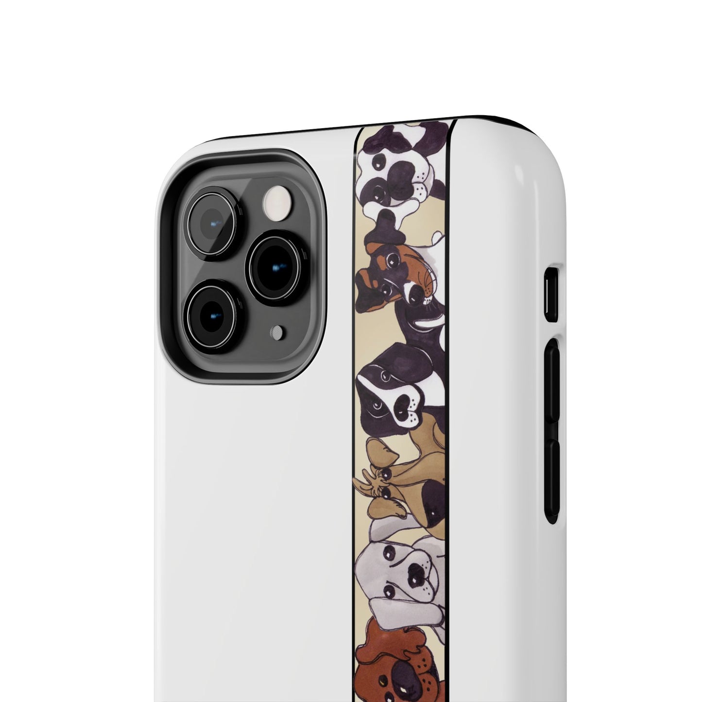Doggie Delight Border Phone Case