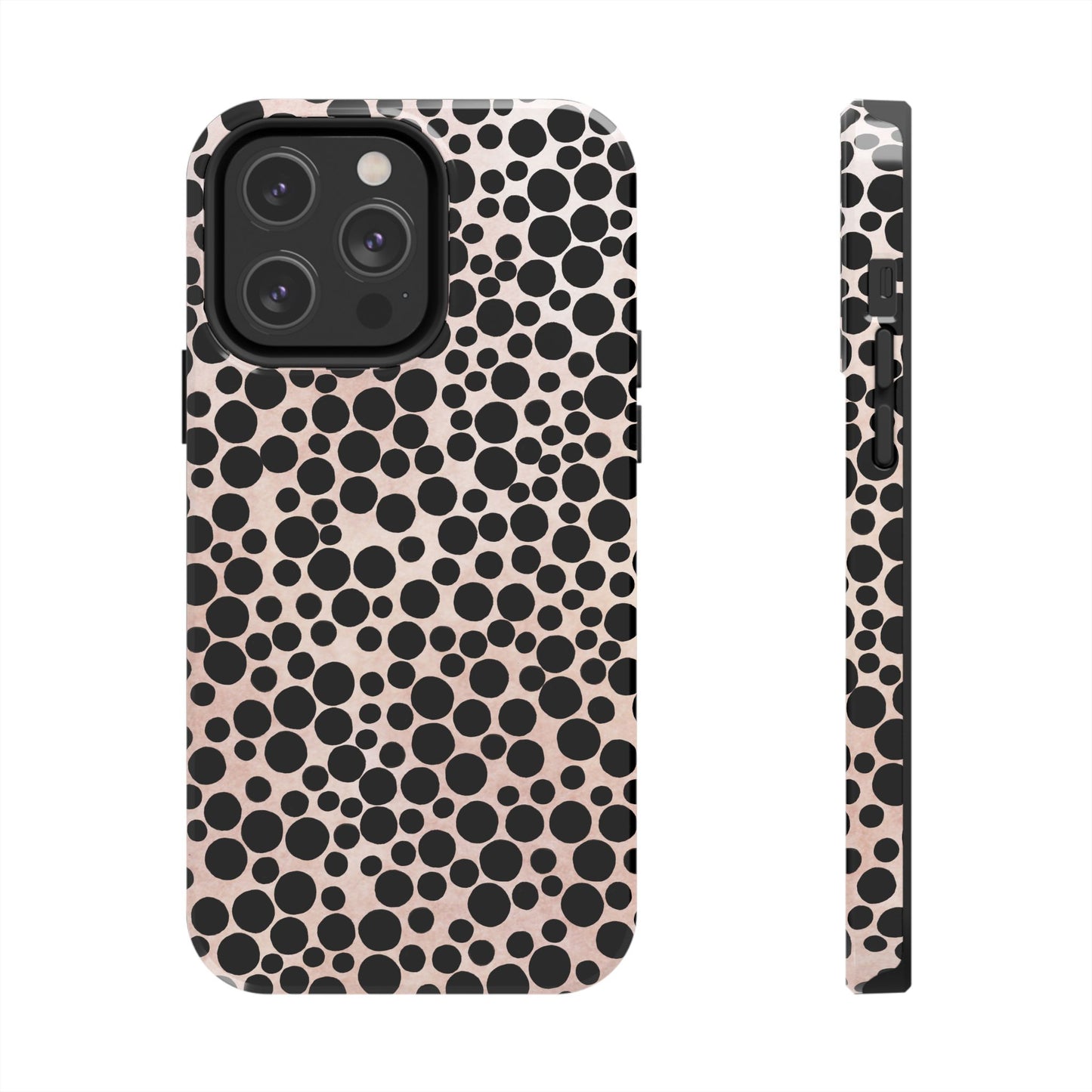 Felt Dots Pink Phone Case