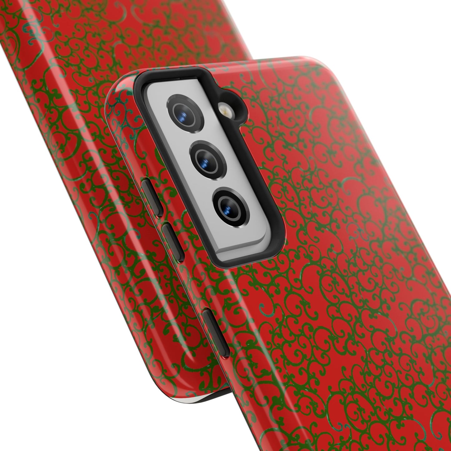 Scrollie Red / Green Phone Case