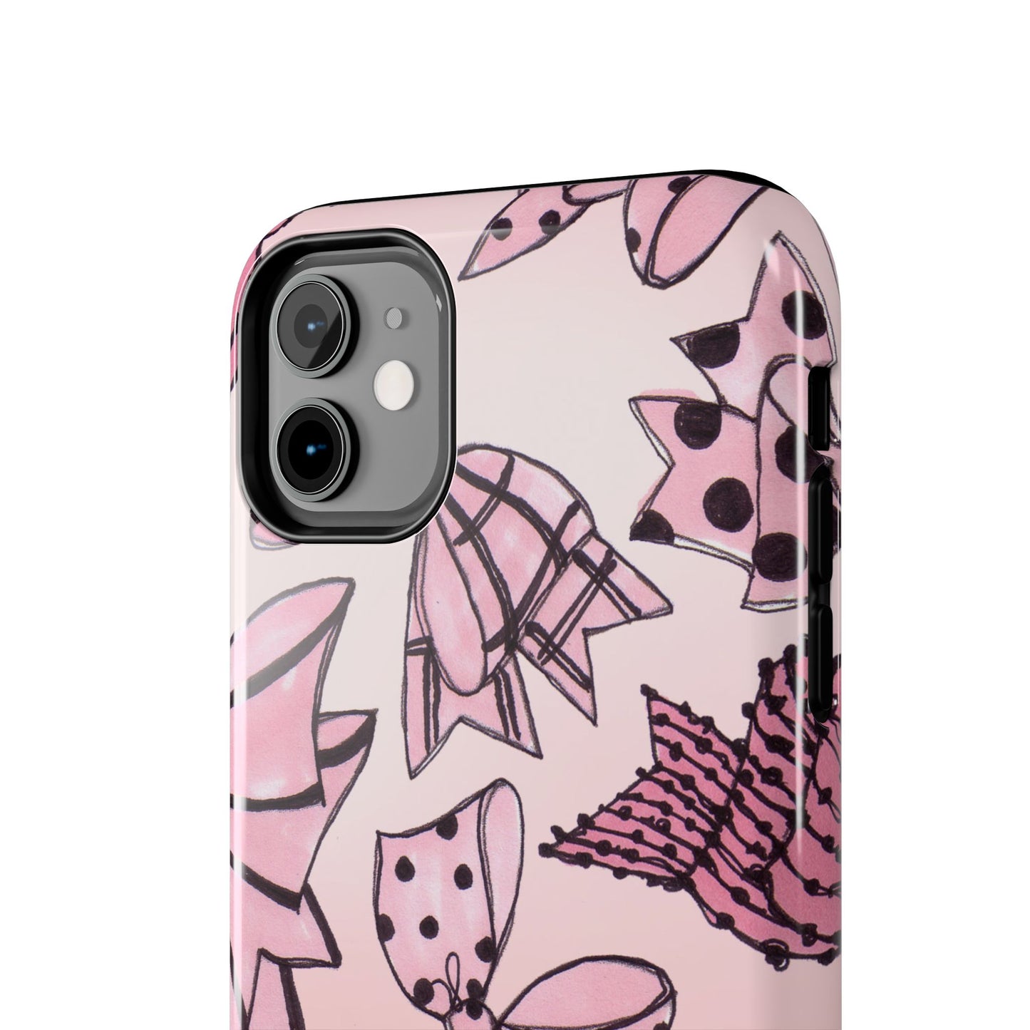 Cat Bows Pink Phone Case