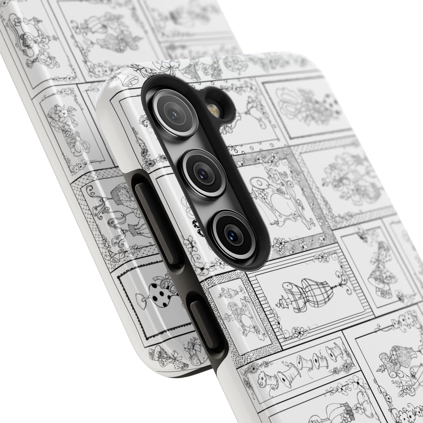 Sew Fancy White Phone Case