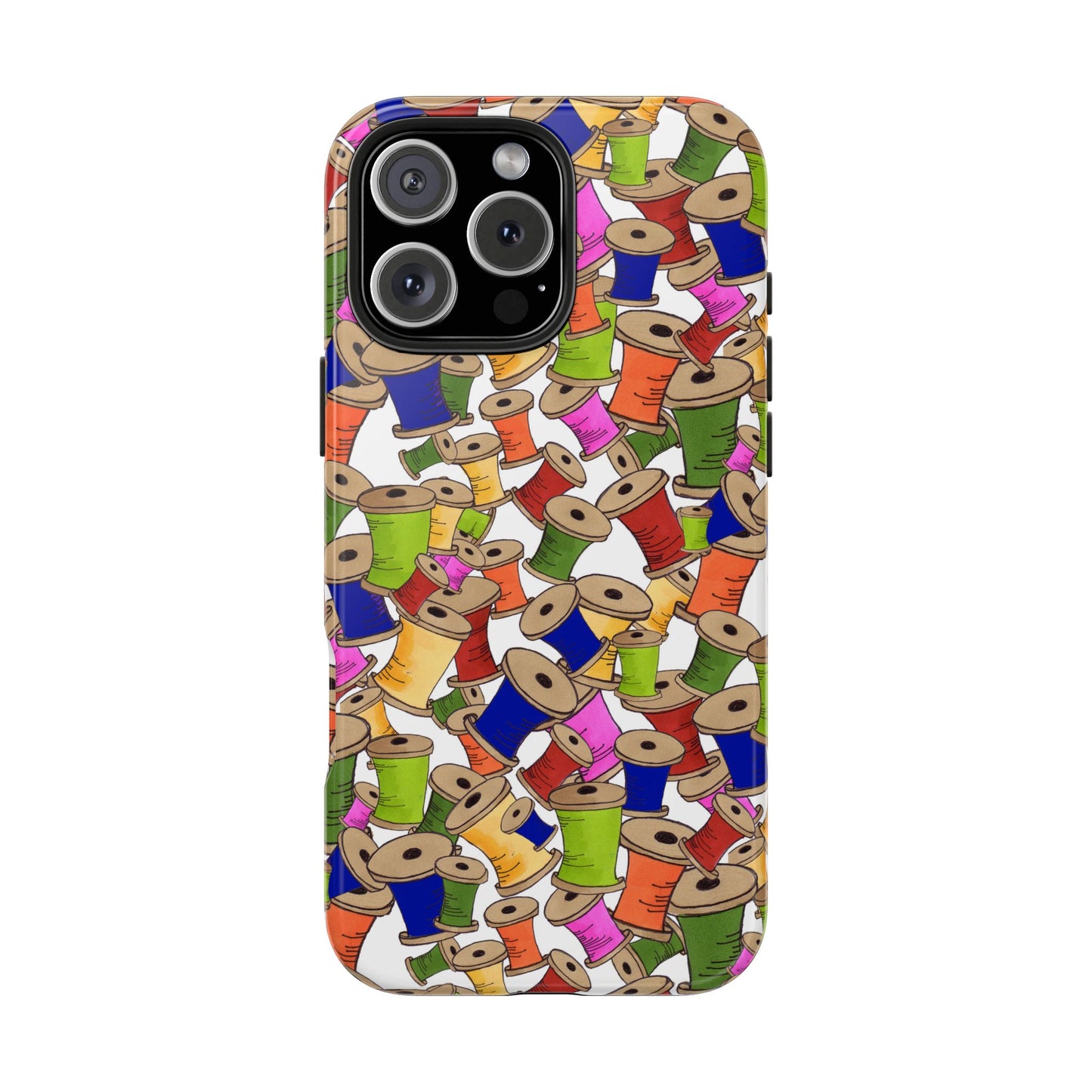 Spoolopoly White Phone Case