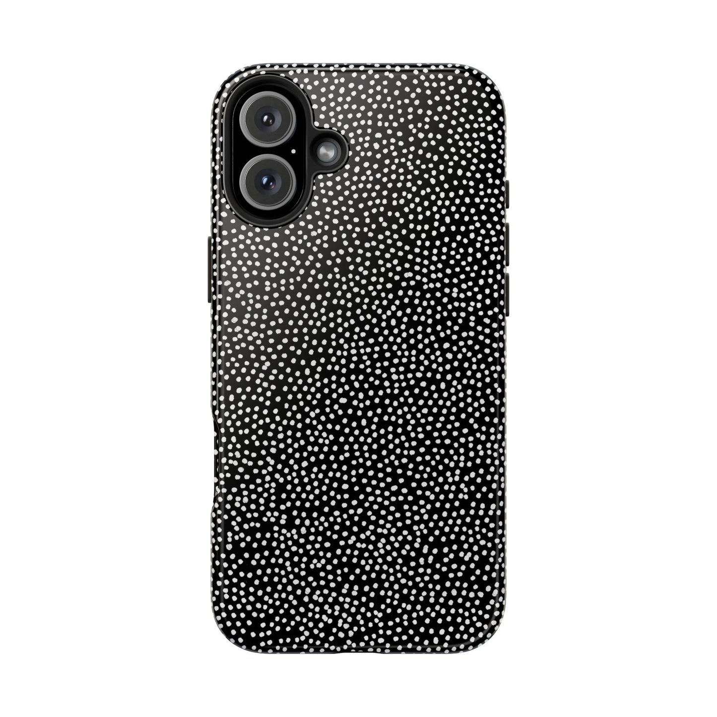 Baby Dots Black / White Phone Case