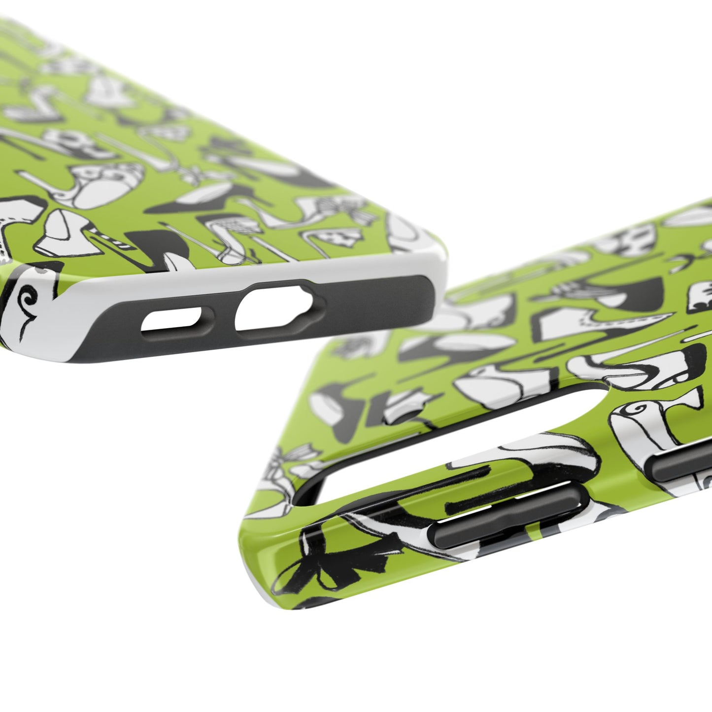 A Few Shoes Green Phone Case