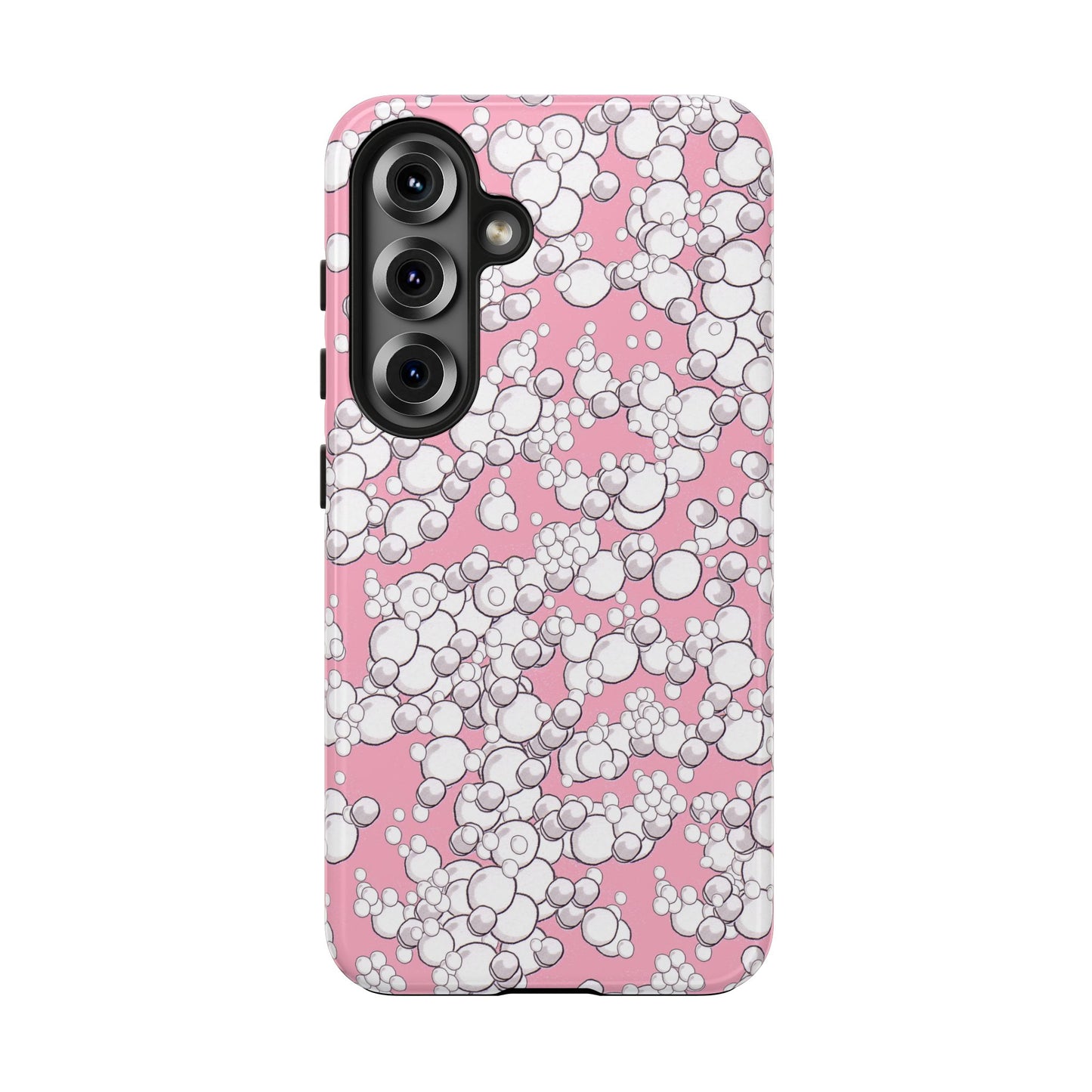 Bubble Dots Pink Phone Case