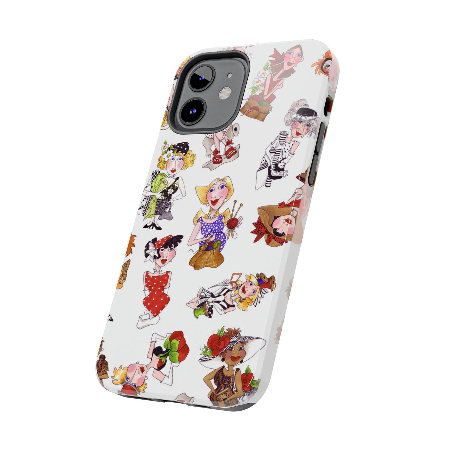 Creative Toss White Phone Case