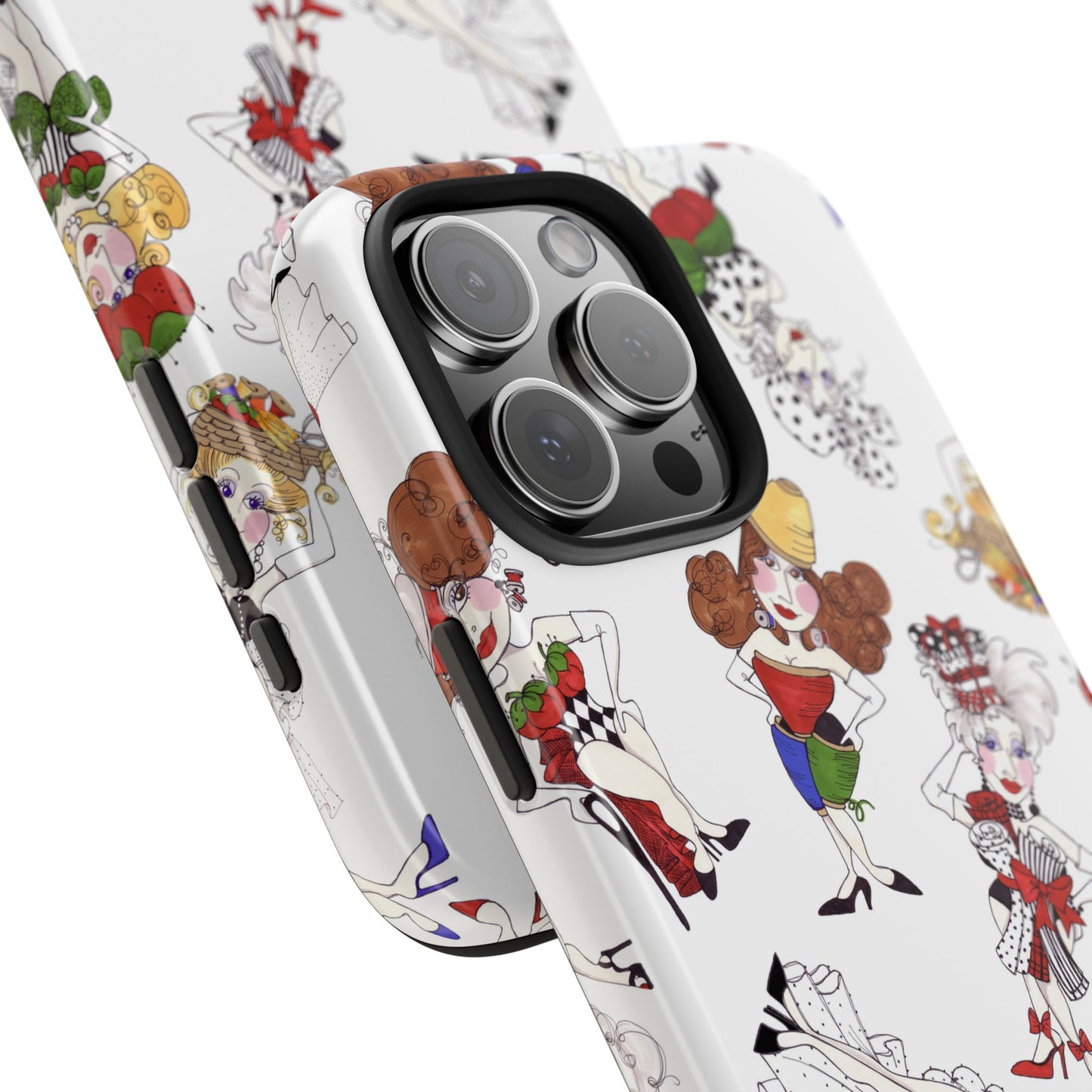 Sew Tossed White Phone Case