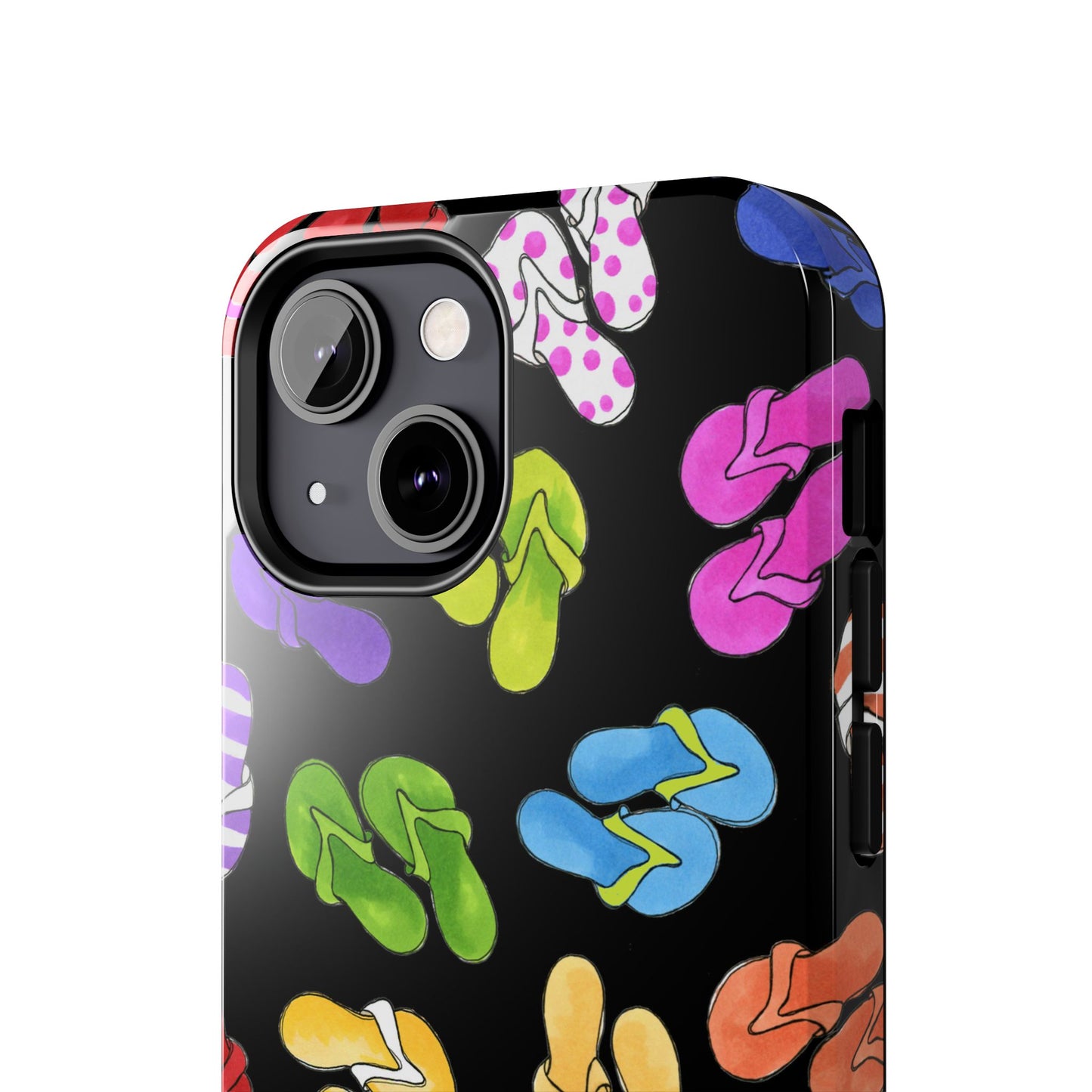 Fun Flops Black Phone Case