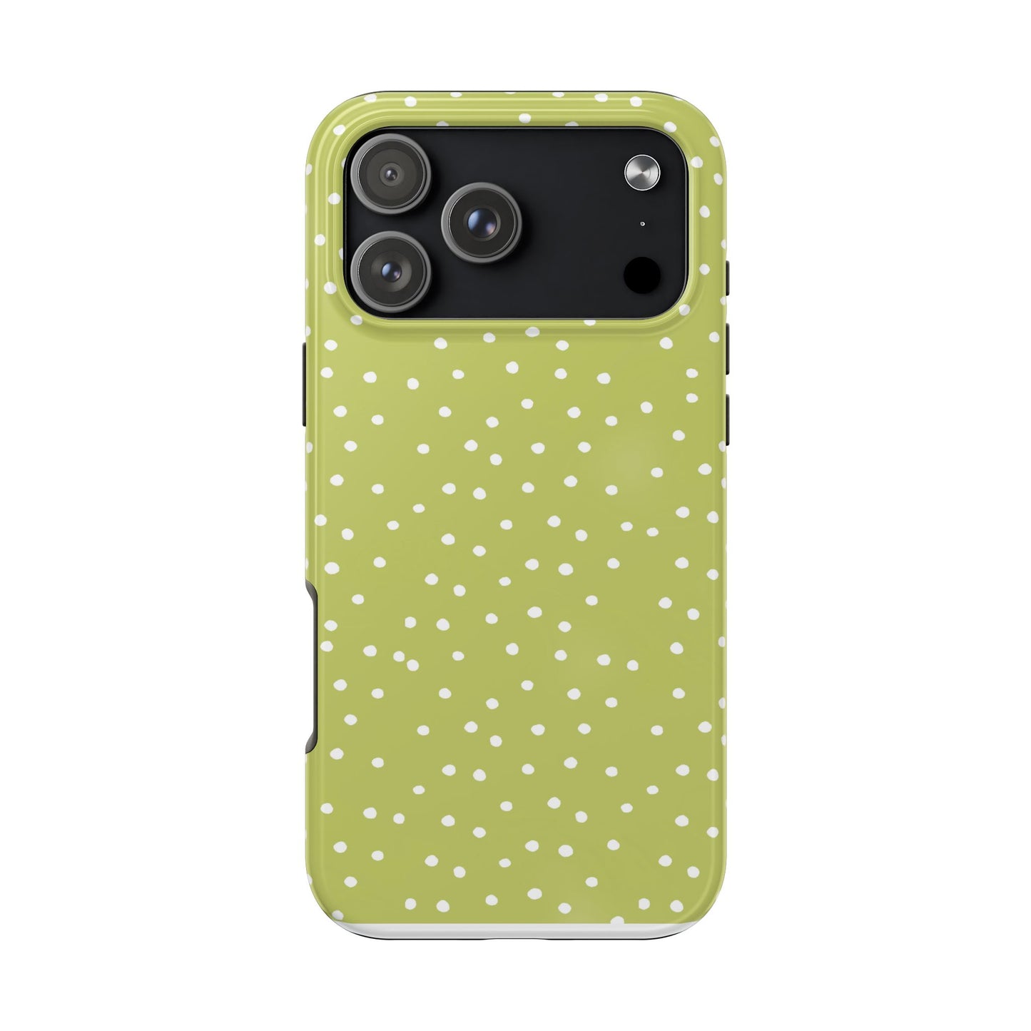 Dinky Dots Green / White Phone Case