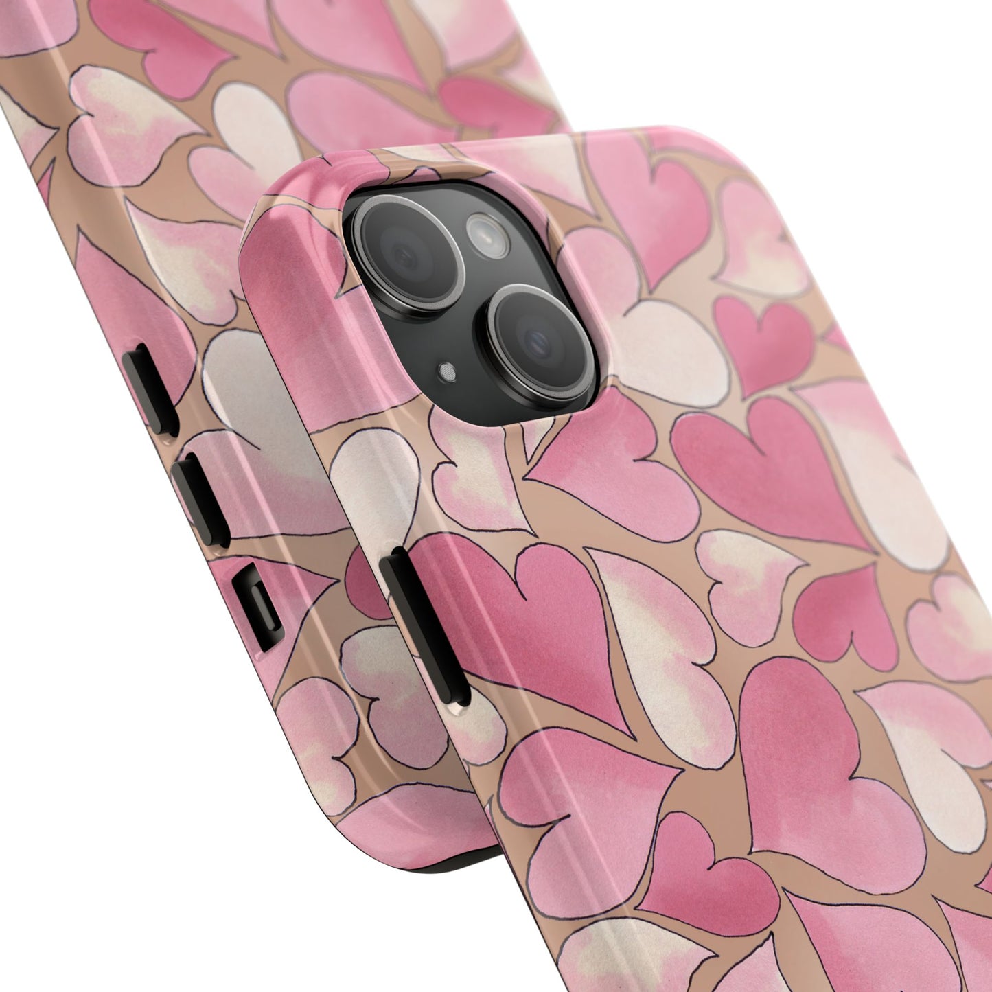 Hearts Malt Phone Case