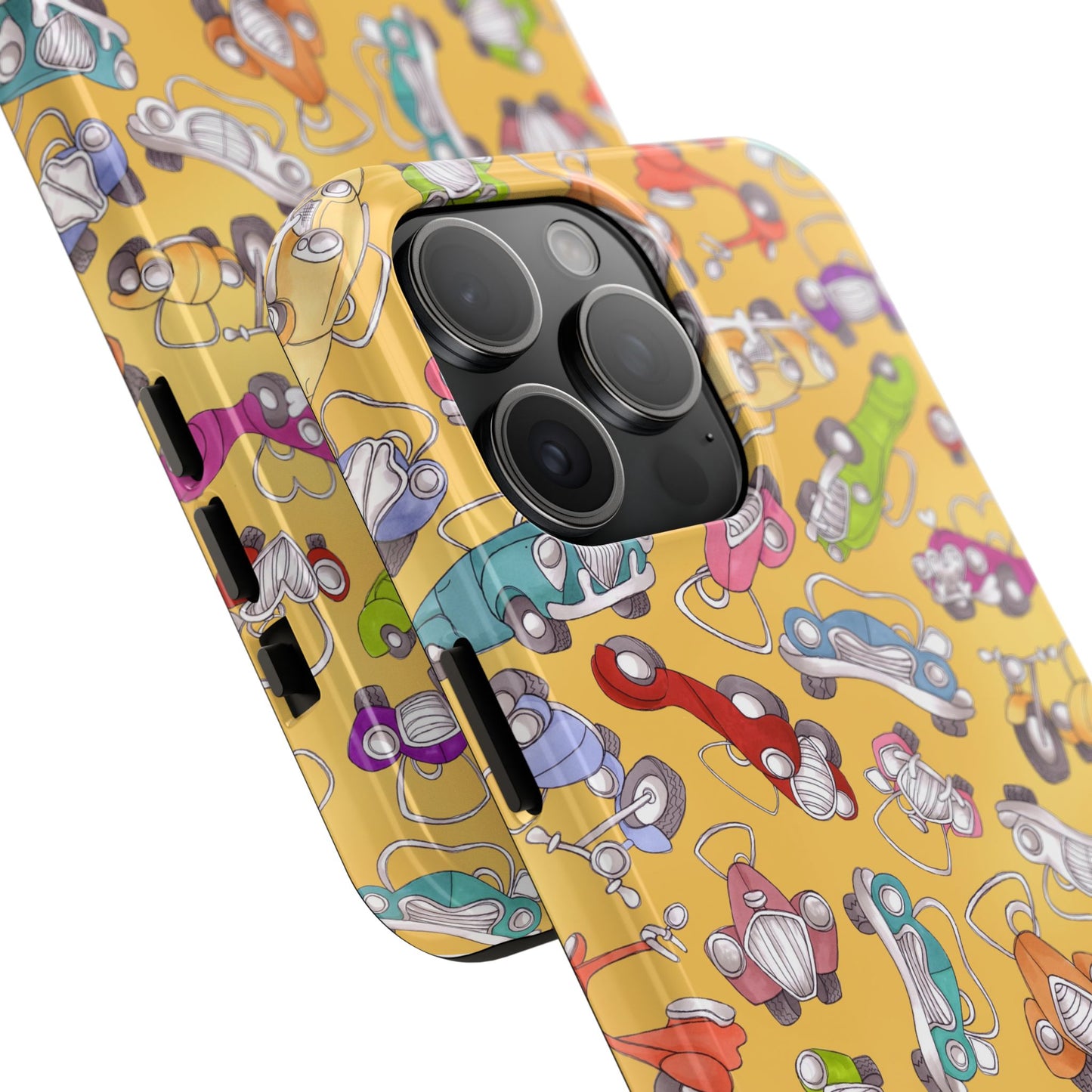 Pile Up Yellow Phone Case