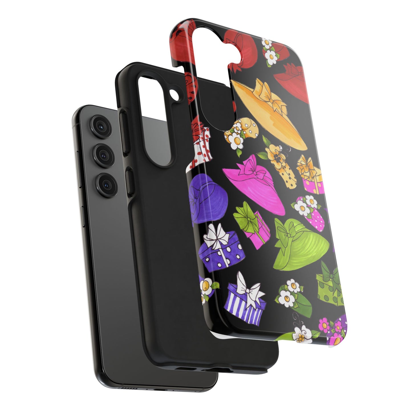 Accessories Tossed Black Phone Case
