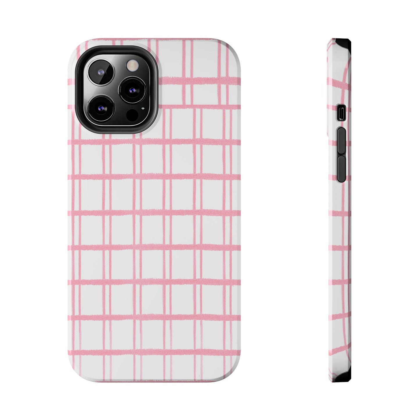 Pink Plaid Phone Case